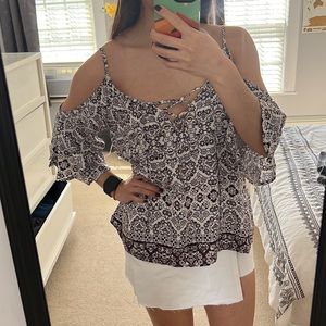 PacSun Open Shoulder Top